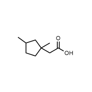 2-(1,3-Dimethylcyclopentyl)acetic acid|CS-1077652