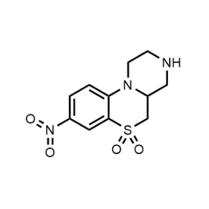 8-Nitro-1,2,3,4,4a,5-hexahydrobenzo[b]pyrazino[1,2-d][1,4]thiazine 6,6-dioxide|CS-1077712