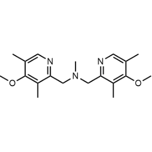 1-(4-Methoxy-3,5-dimethylpyridin-2-yl)-N-((4-methoxy-3,5-dimethylpyridin-2-yl)methyl)-N-methylmethanamine|CS-1077759