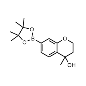 4-Methyl-7-(4,4,5,5-tetramethyl-1,3,2-dioxaborolan-2-yl)chroman-4-ol|CS-1077773