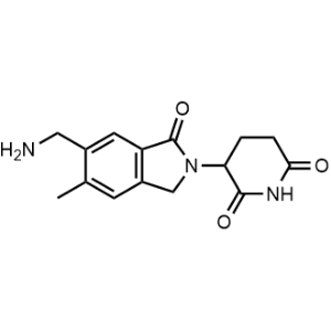 3-(6-(Aminomethyl)-5-methyl-1-oxoisoindolin-2-yl)piperidine-2,6-dione|CS-1077808