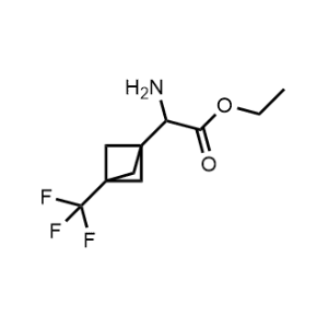 Ethyl 2-amino-2-(3-(trifluoromethyl)bicyclo[1.1.1]pentan-1-yl)acetate|CS-1077815