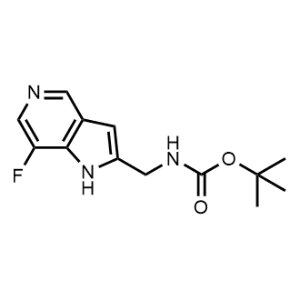 Tert-butyl ((7-fluoro-1H-pyrrolo[3,2-c]pyridin-2-yl)methyl)carbamate|CS-1077841