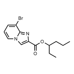 Hexan-3-yl 8-bromoimidazo[1,2-a]pyridine-2-carboxylate|CS-1077903