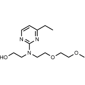 2-((4-Ethylpyrimidin-2-yl)(2-(2-methoxyethoxy)ethyl)amino)ethan-1-ol|CS-1077905