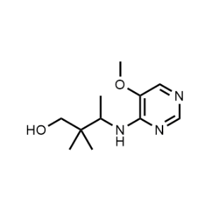 3-((5-Methoxypyrimidin-4-yl)amino)-2,2-dimethylbutan-1-ol|CS-1077913