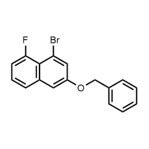 3-(Benzyloxy)-1-bromo-8-fluoronaphthalene|CS-1077937