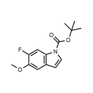 Tert-butyl 6-fluoro-5-methoxy-1H-indole-1-carboxylate|CS-1078097
