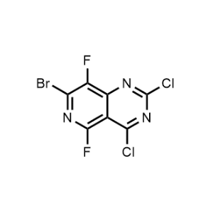 7-Bromo-2,4-dichloro-5,8-difluoropyrido[4,3-d]pyrimidine|CS-1078154