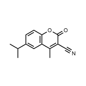 6-Isopropyl-4-methyl-2-oxo-2H-chromene-3-carbonitrile|CS-1078173