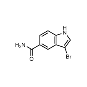3-Bromo-1H-indole-5-carboxamide|CS-1078215