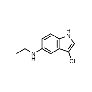 3-Chloro-N-ethyl-1H-indol-5-amine|CS-1078221