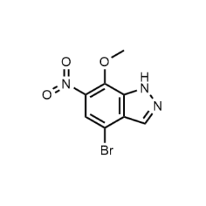4-Bromo-7-methoxy-6-nitro-1H-indazole|CS-1078225