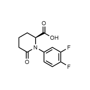 (S)-1-(3,4-Difluorophenyl)-6-oxopiperidine-2-carboxylic acid|CS-1078231