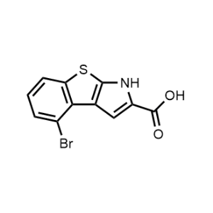 4-Bromo-1H-benzo[4,5]thieno[2,3-b]pyrrole-2-carboxylic acid|CS-1078312