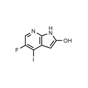 5-Fluoro-4-iodo-1H-pyrrolo[2,3-b]pyridin-2-ol|CS-1078333