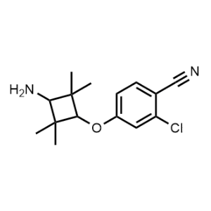 4-(3-Amino-2,2,4,4-tetramethylcyclobutoxy)-2-chlorobenzonitrile|CS-1078336