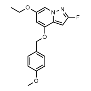 6-Ethoxy-2-fluoro-4-((4-methoxybenzyl)oxy)pyrazolo[1,5-a]pyridine|CS-1078363