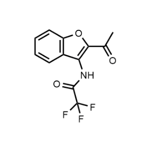 N-(2-Acetylbenzofuran-3-yl)-2,2,2-trifluoroacetamide|CS-1078376