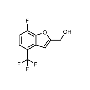 (7-Fluoro-4-(trifluoromethyl)benzofuran-2-yl)methanol|CS-1078468