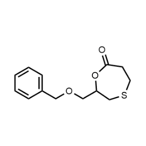 2-((Benzyloxy)methyl)-1,4-oxathiepan-7-one|CS-1078488