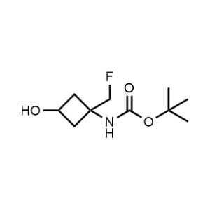 Tert-butyl (1-(fluoromethyl)-3-hydroxycyclobutyl)carbamate|CS-1078517