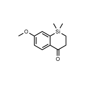 7-Methoxy-1,1-dimethyl-2,3-dihydrobenzo[b]silin-4(1H)-one|CS-1078551