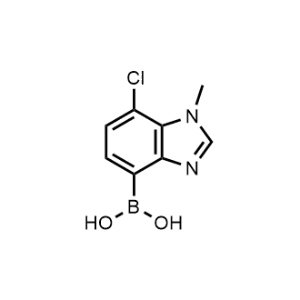 (7-Chloro-1-methyl-1H-benzo[d]imidazol-4-yl)boronic acid|CS-1078593
