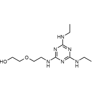 2-(2-((4,6-Bis(ethylamino)-1,3,5-triazin-2-yl)amino)ethoxy)ethan-1-ol|CS-1078607
