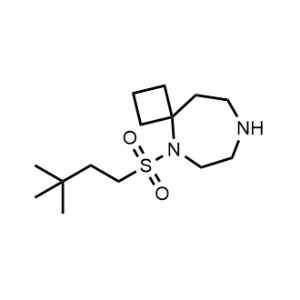 5-((3,3-Dimethylbutyl)sulfonyl)-5,8-diazaspiro[3.6]decane|CS-1078609