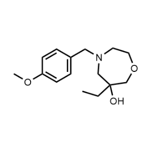 6-Ethyl-4-(4-methoxybenzyl)-1,4-oxazepan-6-ol|CS-1078634