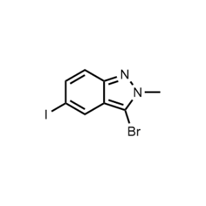 3-Bromo-5-iodo-2-methyl-2H-indazole|CS-1078658