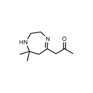 1-(7,7-Dimethyl-2,3,6,7-tetrahydro-1H-1,4-diazepin-5-yl)propan-2-one|CS-1078717