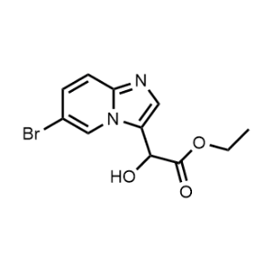 Ethyl 2-(6-bromoimidazo[1,2-a]pyridin-3-yl)-2-hydroxyacetate|CS-1078735