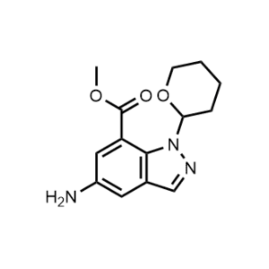 Methyl 5-amino-1-(tetrahydro-2H-pyran-2-yl)-1H-indazole-7-carboxylate|CS-1078761