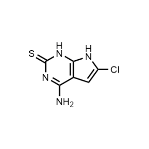 4-Amino-6-chloro-1,7-dihydro-2H-pyrrolo[2,3-d]pyrimidine-2-thione|CS-1078778