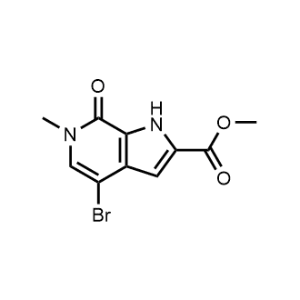 Methyl 4-bromo-6-methyl-7-oxo-6,7-dihydro-1H-pyrrolo[2,3-c]pyridine-2-carboxylate|CS-1078801