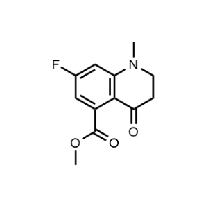 Methyl 7-fluoro-1-methyl-4-oxo-1,2,3,4-tetrahydroquinoline-5-carboxylate|CS-1078811