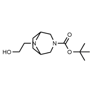 Tert-butyl 8-(2-hydroxyethyl)-3,8-diazabicyclo[3.2.1]octane-3-carboxylate|CS-1078902