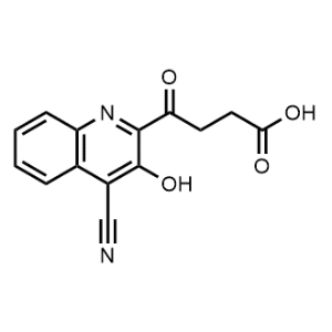 4-(4-Cyano-3-hydroxyquinolin-2-yl)-4-oxobutanoic acid|CS-1078919