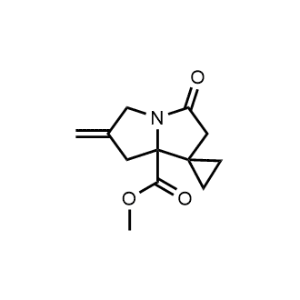 Methyl 6'-methylene-3'-oxotetrahydrospiro[cyclopropane-1,1'-pyrrolizine]-7a'(5'H)-carboxylate|CS-1079020