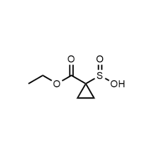 1-(Ethoxycarbonyl)cyclopropane-1-sulfinic acid|CS-1079065