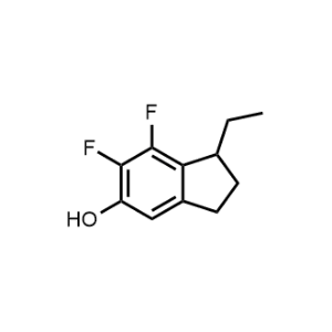 1-Ethyl-6,7-difluoro-2,3-dihydro-1H-inden-5-ol|CS-1079081