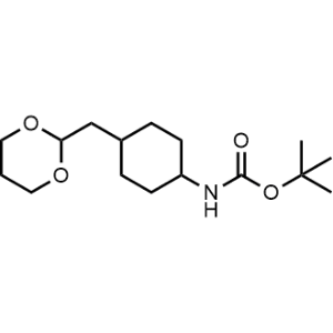 Tert-butyl (4-((1,3-dioxan-2-yl)methyl)cyclohexyl)carbamate|CS-1079122