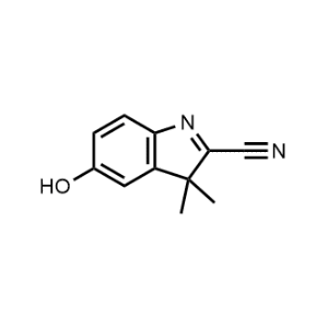 5-Hydroxy-3,3-dimethyl-3H-indole-2-carbonitrile|CS-1079139