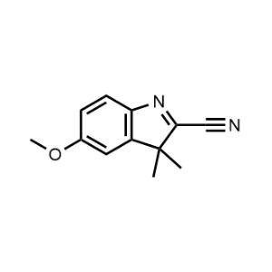 5-Methoxy-3,3-dimethyl-3H-indole-2-carbonitrile|CS-1079140