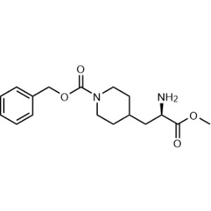 Benzyl (R)-4-(2-amino-3-methoxy-3-oxopropyl)piperidine-1-carboxylate|CS-1079160