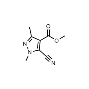 Methyl 5-cyano-1,3-dimethyl-1H-pyrazole-4-carboxylate|CS-1079226