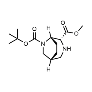 6-(Tert-butyl) 4-methyl (1R,4R,5S)-3,6-diazabicyclo[3.2.2]nonane-4,6-dicarboxylate|CS-1079295