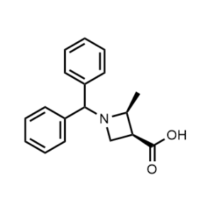 (2S,3S)-1-Benzhydryl-2-methylazetidine-3-carboxylic acid|CS-1079478
